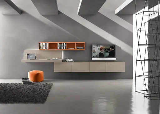 Wohnwand "I-modulART" von Presotto