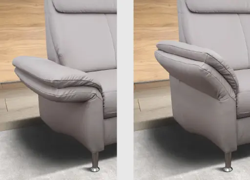 Armteilverstellung mit Rasterfunktion