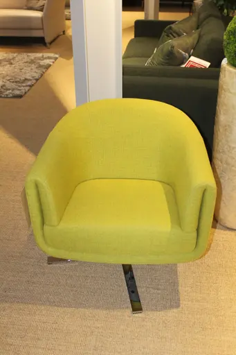 Sessel Erpo Classics 112 Cocktailsessel grün Stoff Ploegwool