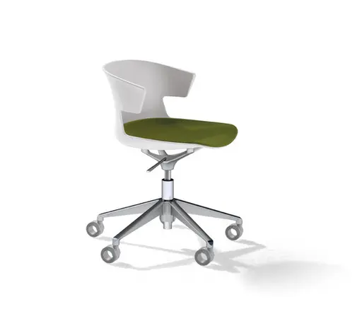 Arbeitsdrehstuhl "Cove 5 star wheeler" von Quadrifoglio