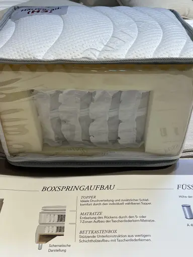 Boxspringbett NATURA ALPIN