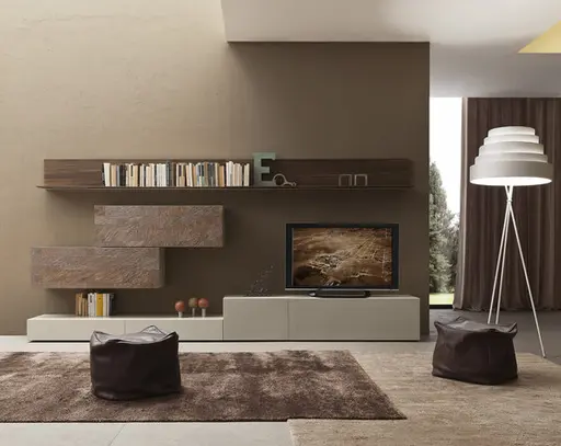 Wohnwand "I-modulART" von Presotto