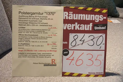Polstergarnitur 1370