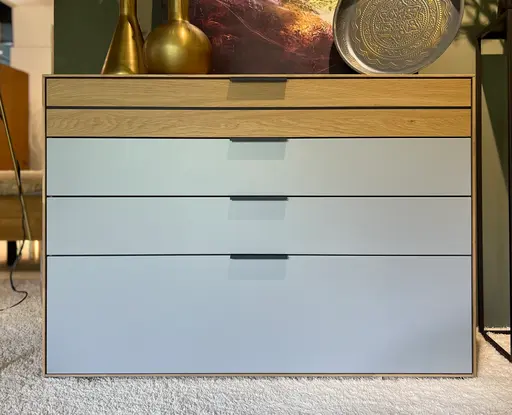 Natura Scottsdale Kommode Wildeiche soft Front Lack Samt