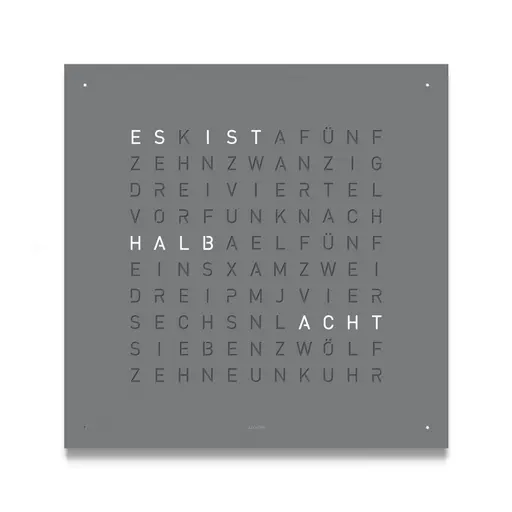 QLOCKTWO CLASSIC GREY PEPPER