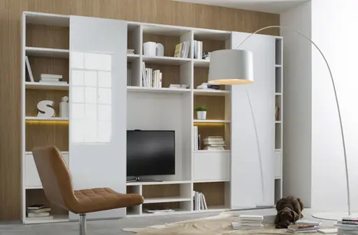 Wohnwand "Sinus" von Sudbrock