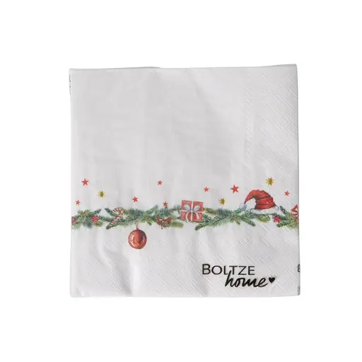 Servietten Weihnachten 20tlg. Winter weiß sort.