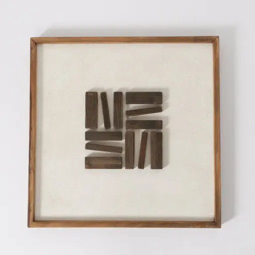 Bild Posito Wandbild Deko abstrakt Holz handgearbeitet