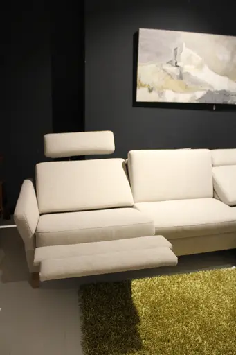 Polstergarnitur Global Arima N Stoff Chicago 6 Creme 266x164 cm 