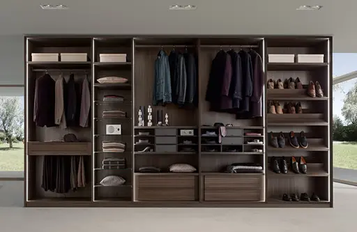 Begehbarer Schrank "Tecnopolis | Free" von Presotto