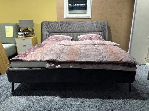 Polsterbett Contur Alvito Stoff Craft Stone