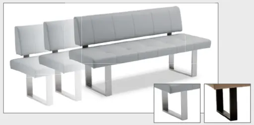 in 5 Größen ca. 160/180/200/220/240 cm mit 2 Kufengestellen