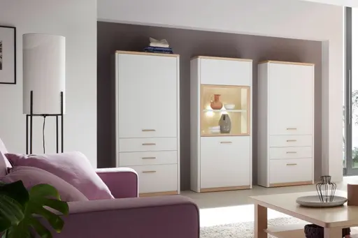 Schrank- und Vitrinenkombi SOLUTION