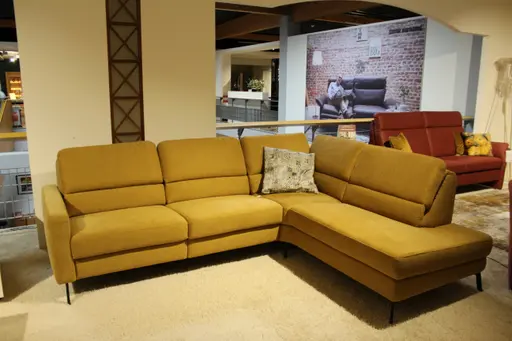 Golbal Polstergarnitur Valera Stoff Simply Clean Curcuma 257 x 205 cm