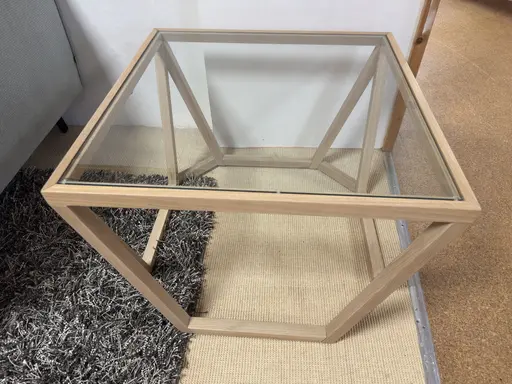 Couchtisch Eiche geseift 60x60cm