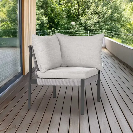 TAMMO Eckelement perlgrau