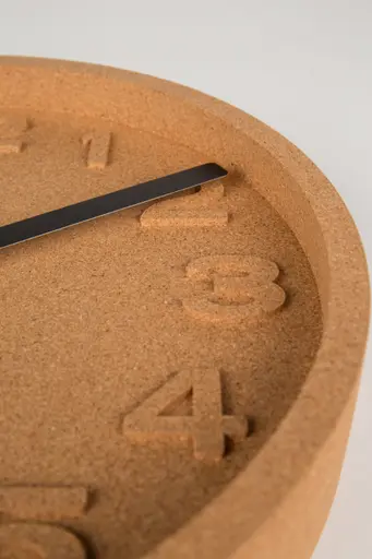 Zuiver Wanduhr Cork Kork