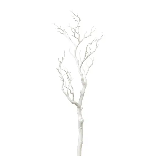 Deko Ast Weiß groß 73 cm Dekozweig