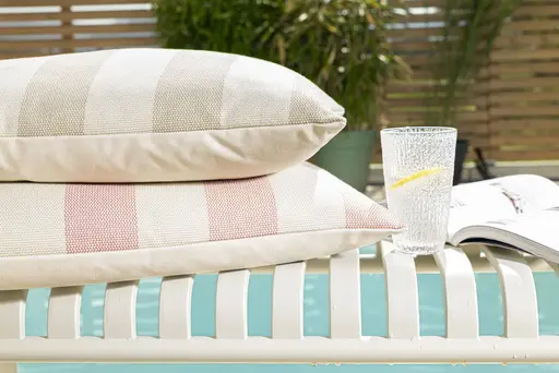 Kissen Portofino, Wasserabweisend, sand, 40 x 40 cm