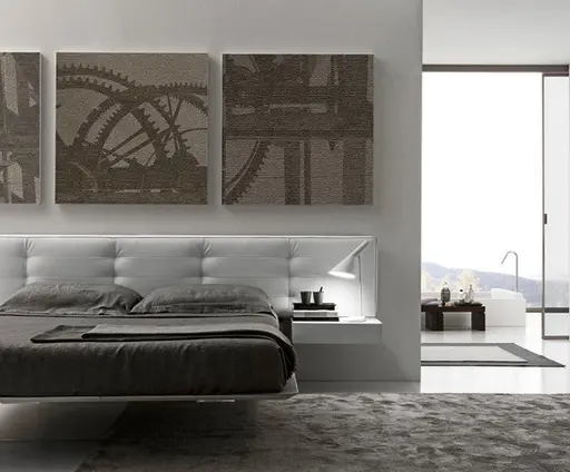 Doppelbett "Wing_system_up_2" von Presotto