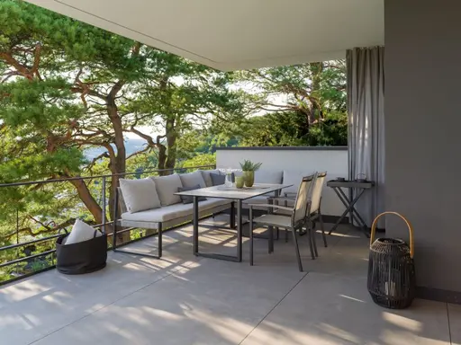 TAMMO Eckelement granitgrau 