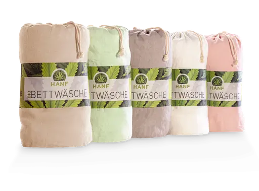 Dormiente Hanf Bettwäsche 135 x 200 cm