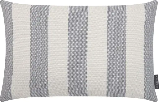 Kissen Portofino, Wasserabweisend, mittelgrau, 40 x 60 cm