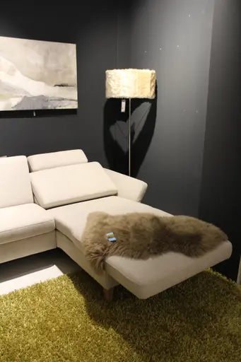 Polstergarnitur Global Arima N Stoff Chicago 6 Creme 266x164 cm 