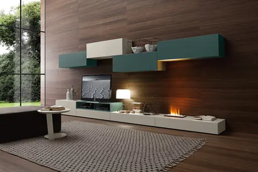 Wohnwand "I-modulART" von Presotto