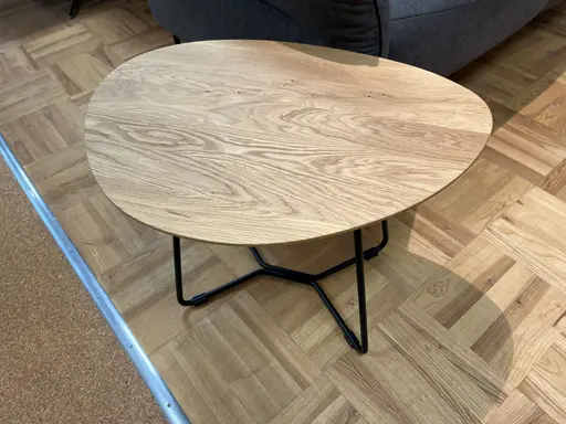 Couchtisch Pizzaro Asteiche massiv 60x45cm 