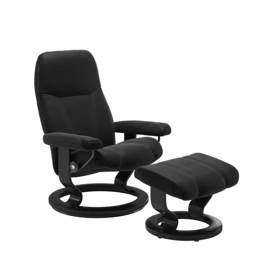 Sessel Consul (M) Batick Black