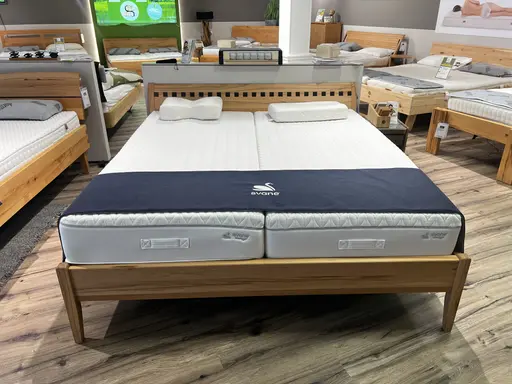 Bett Kernbuche massiv geölt