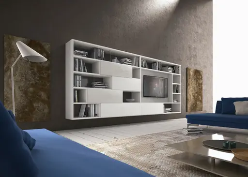 Schrank "Pari & Dispari" mit Drehtüren von Presotto