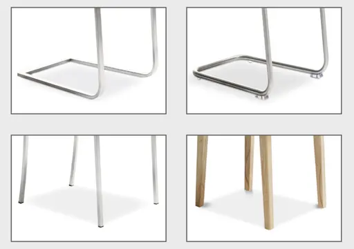 4 Stuhl-Untergestelle