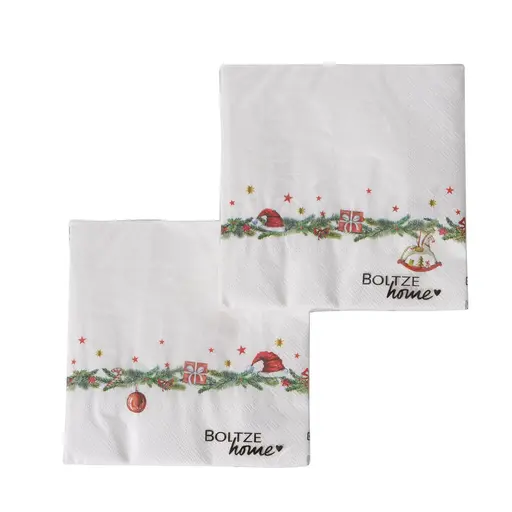 Servietten Weihnachten 20tlg. Winter weiß sort.