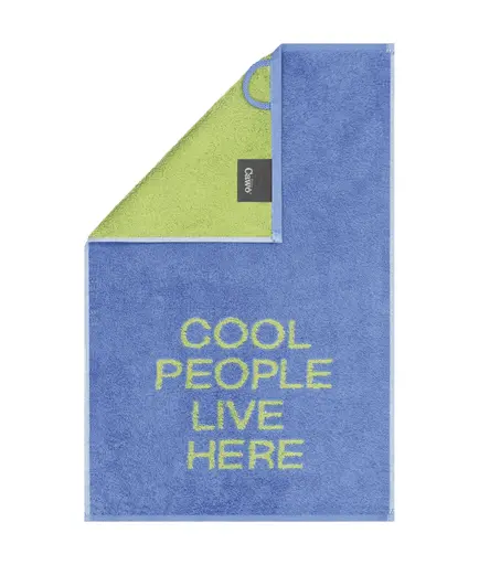 Frottiertuch 30 x 50 cm Cool people live here