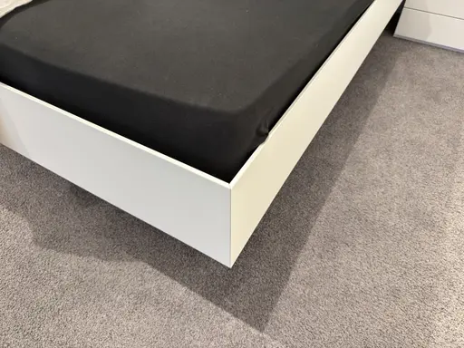 Bett mit Nachtkonsolen Typ Paris von Würmseher 