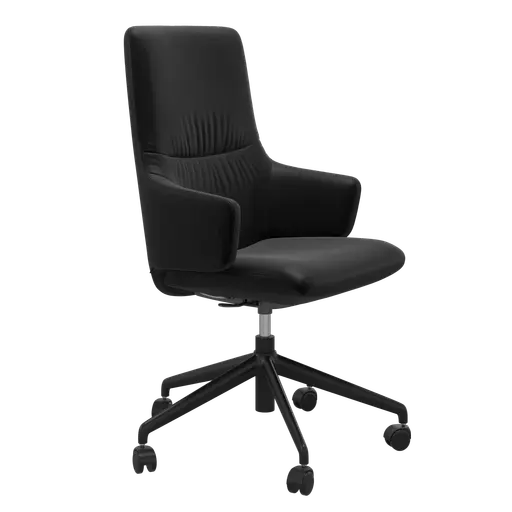 Stuhl Mint (L) Home Office Batick Black