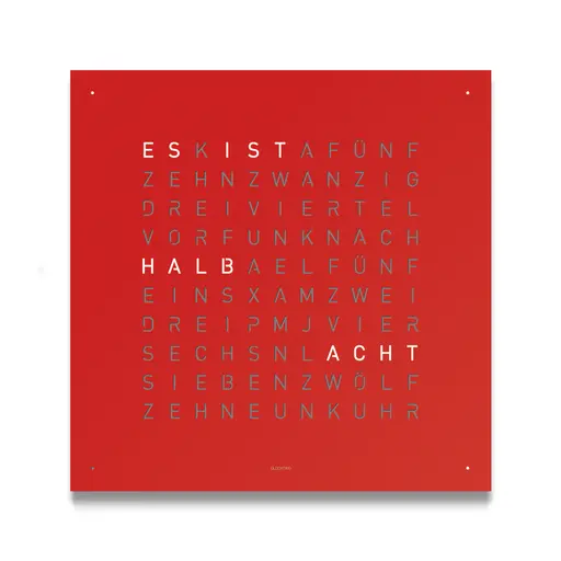 QLOCKTWO CLASSIC RED PEPPER