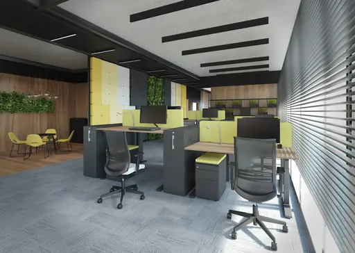 höhenverstellbarer Schreibtisch