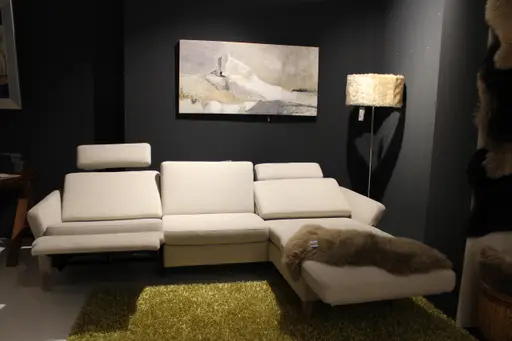 Polstergarnitur Global Arima N Stoff Chicago 6 Creme 266x164 cm 