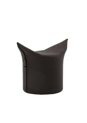 Hocker "ZIPFEL" von Werther (schwarz)