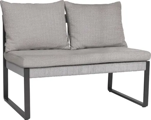 TAMMO 2-Sitzer Bank granitgrau