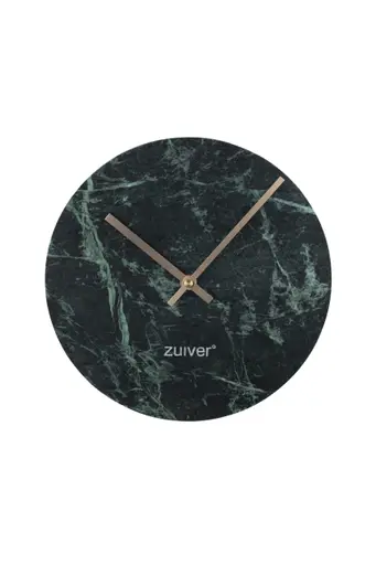 Zuiver Wanduhr Marmor Marble grün 
