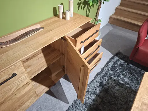 Sideboard Easy - Eiche massiv