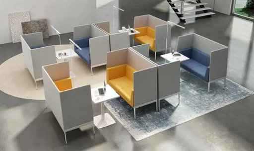 Kommunikationsmöbel "Accord" von Quadrifoglio