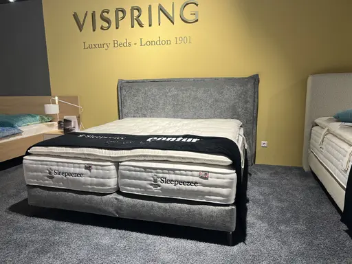 Boxspringbett Contur 2700 Stoff Oxford 805 ca. 180x 200 cm