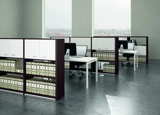 Büro-Regalsystem "Libreria" von Quadrifoglio