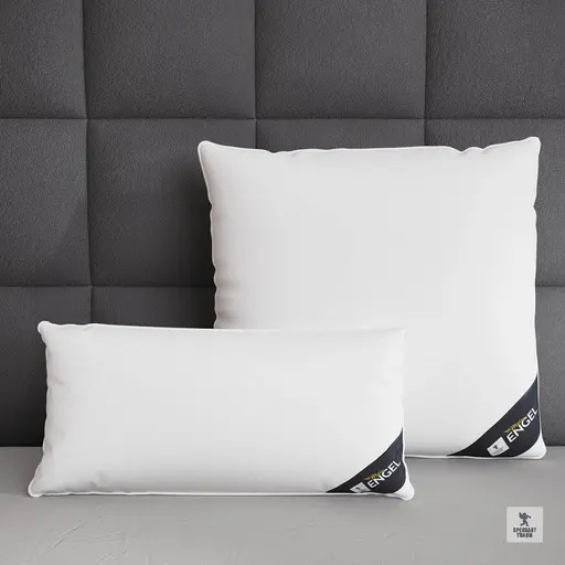 Gänsedaunen Nackenstützkissen “Mein Engel“ 40x80 cm