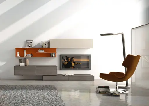 Wohnwand "I-modulART" von Presotto